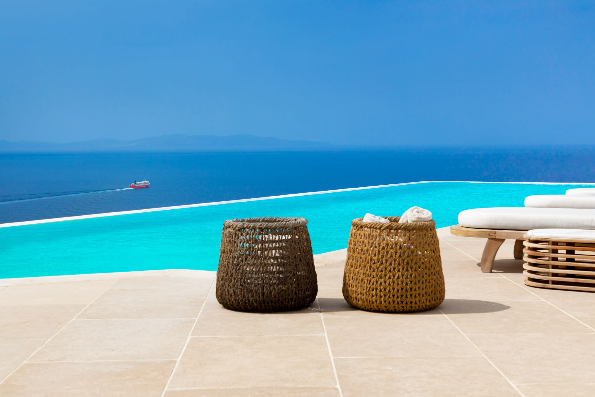 Poolside details